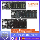 USB 1066DDR3 слот Sodimm, 1333 МГц, 8 * PCIE 16X BTC-T37BTC-S37BTC-D37 Miner motherboard Expandable port 8 * PCIE 16X 4 * USB2.0 DDR3 Sodimm Slot Support 106613331600mhz
