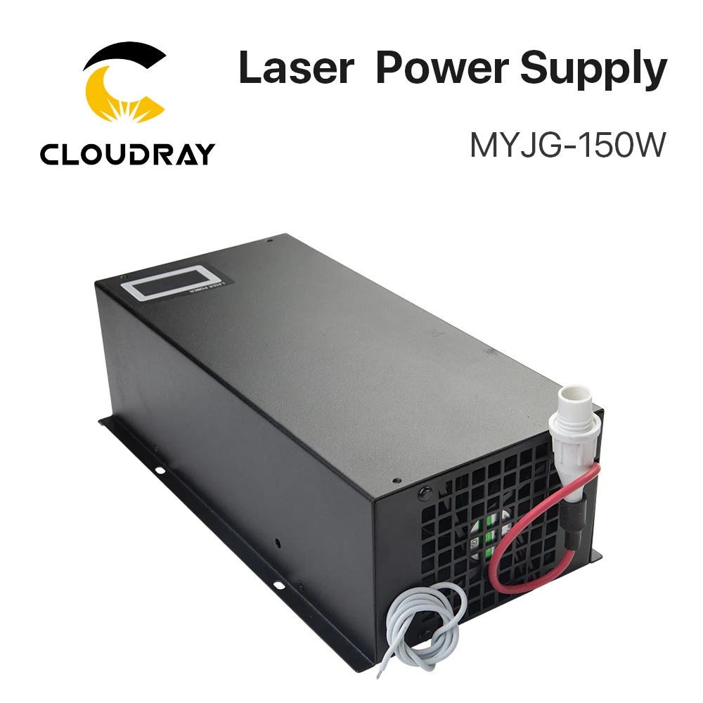 Cloudray 130-150 Вт CO2 лазерный источник питания для CO2 лазерной гравировки, резки MYJG-150W категории