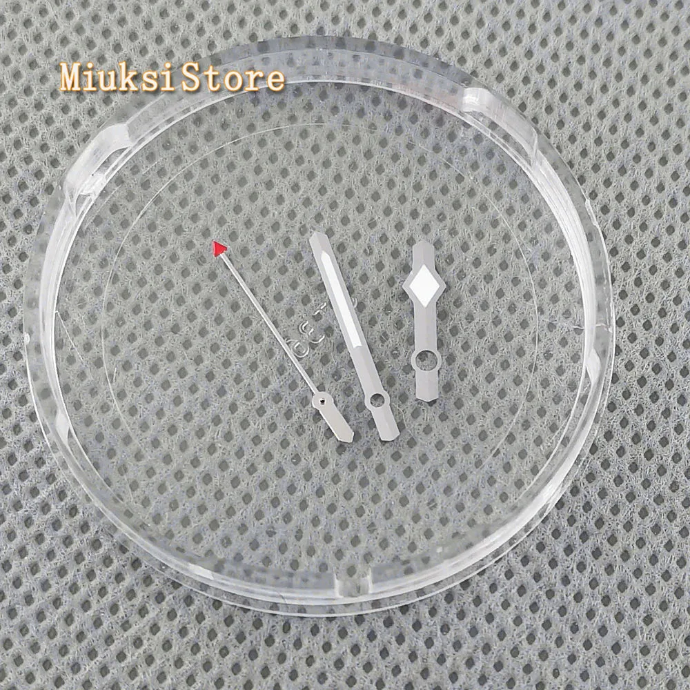 Серебряные часы иглы стрелки часов подходят MIYOTA 8215 821A DG2813/3804 автоматическое