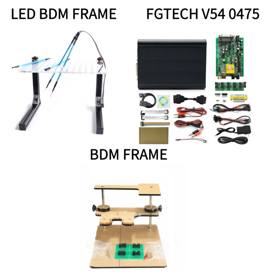 Рамка фонового режима отладки тестирования для BDM100 Fgtech ЭБУ чип тюнинг с рамка Master