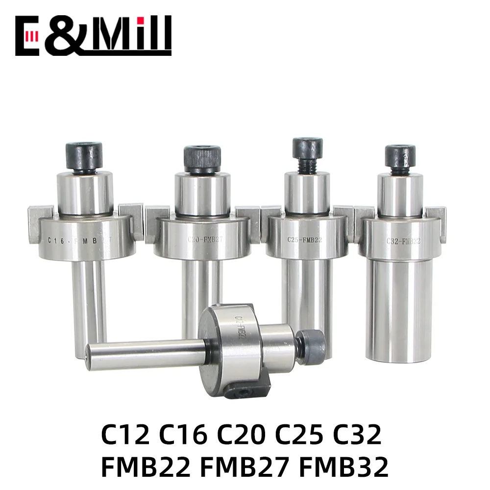 

C12 C16 C20 C25 C32 FMB22 FMB27 FMB32 Face Milling cutter Tool Holder Straight Shank FMB Face End Mill For BAP 300R 400R 50/63mm