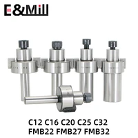 c12 c16 c20 c25 c32 fmb22 fmb27 fmb32 face milling cutter tool holder straight shank fmb face end mill for bap 300r 400r 5063mm