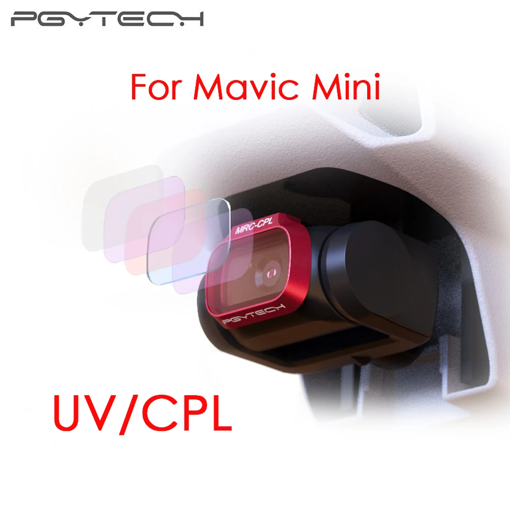 Фильтр для объектива камеры PGYTECH UV CPL профессиональная версия DJI Mavic Mini аксессуары