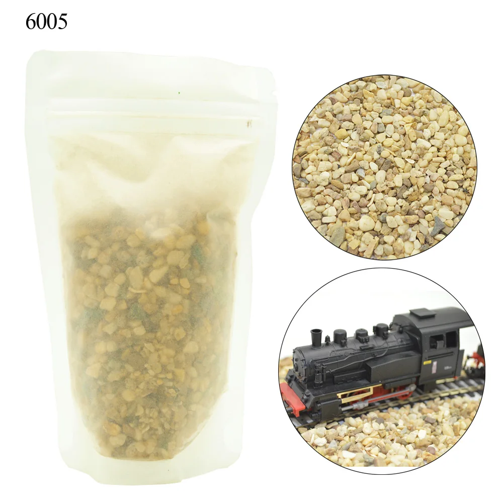 

160g / bag Sand Stone Sand Building Material Toy Model Sand Table Train Production Railway Road DIY Scene Layout
