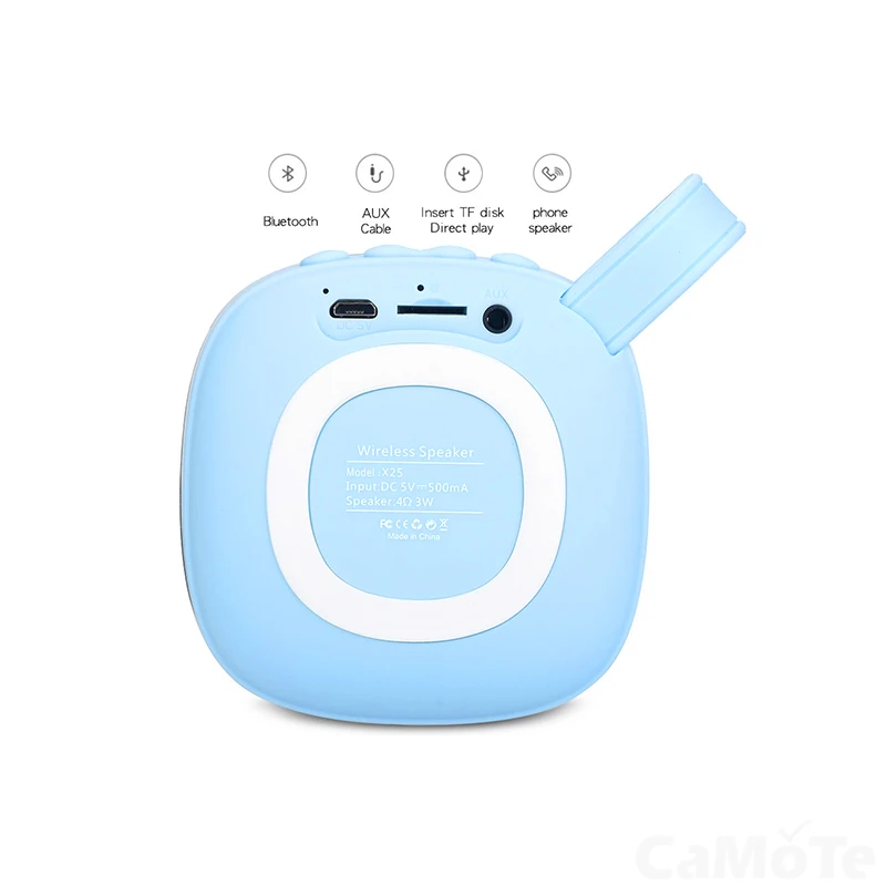 Портативный тканевый портативный Bluetooth динамик открытый велосипед ткань мини