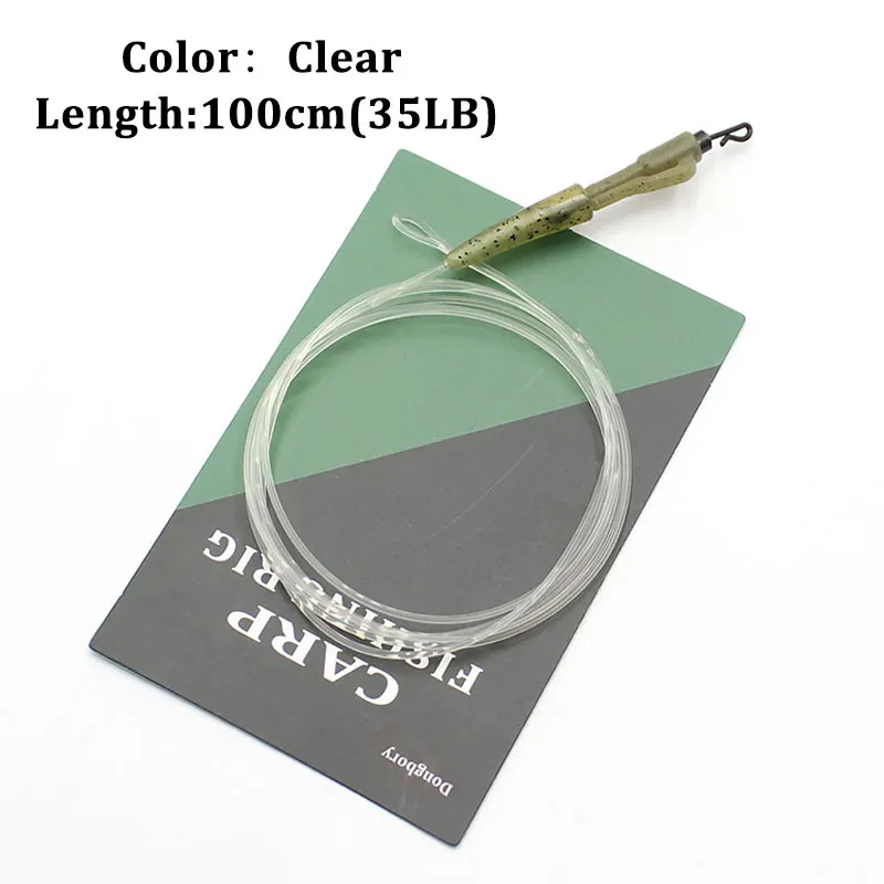 100 см аксессуары для ловли карпа QC быстросменный Гибридный зажим и хвост