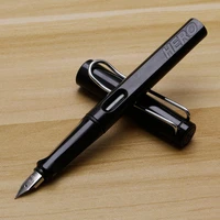 hero fountain pen with ink iridium f ef kalem plastic box writing stylo plume school office supplies style art supplies 359