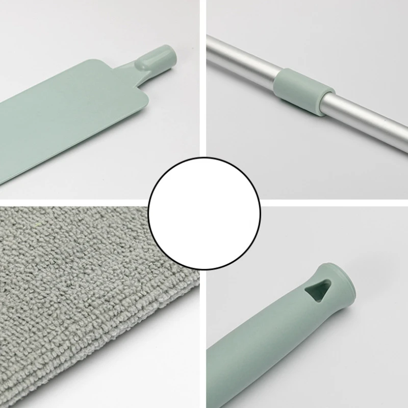 

Bedside Dust Brush Long Handle Mop Household Bed Bottom spaceClean Fur Hair Sweeping Dusty Magic Microfibre Duster Green