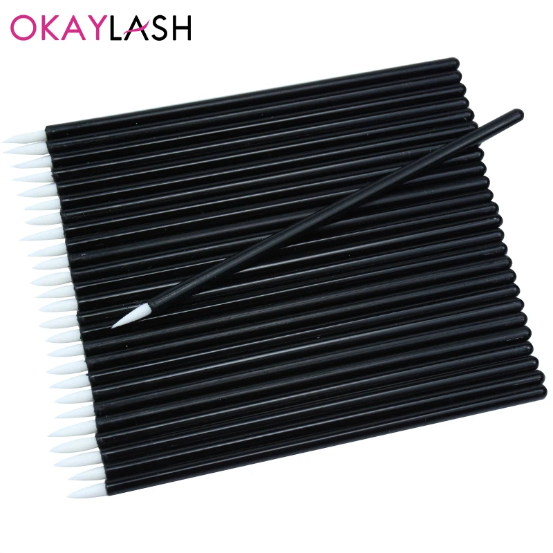 Одноразовые кисти для макияжа OKAYLASH 50 шт./лот профессиональные аппликаторы