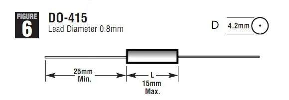 Diodos de alto voltaje 2CL2FK 100mA -140mA 10kV 4X15MM, pila de silicio de alto voltaje DO-415 50 unids/lote-1