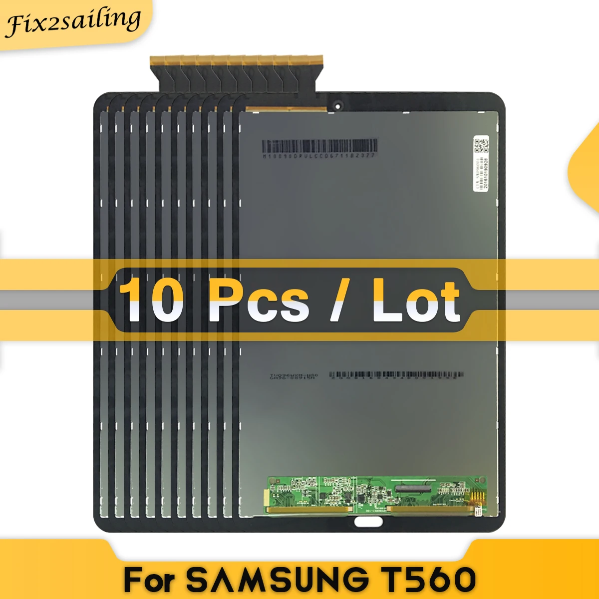10 шт./лот для Samsung Galaxy Tab E 10. 0 SM-T560 T560 SM-T561 T561 ЖК-дисплей с сенсорным экраном и
