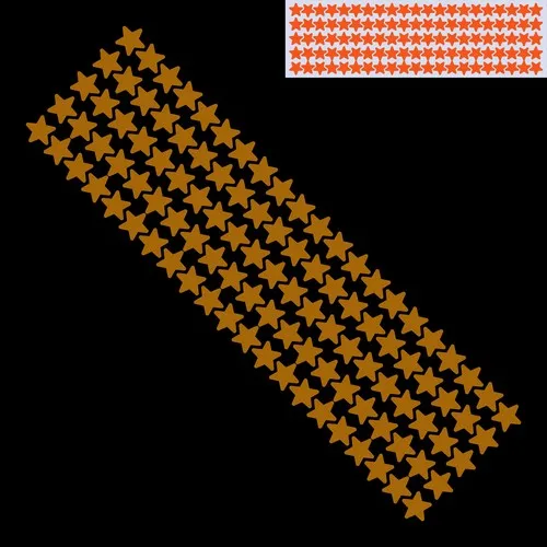 105 Stars OR Светящиеся Настенные наклейки для детских комнат Diy украшения флуоресцентные светится в темноте домашний Декор наклейки, звезды/круги/сердца - Цвет: 105 Stars OR