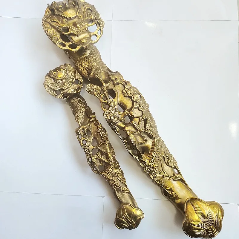 

Copper Ruyi ornaments Wealth and auspiciousness to help official fortune