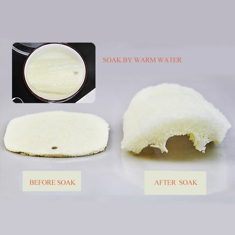 100% натуральная щетка для мытья люфы домашняя кухонная тарелок губка массажа