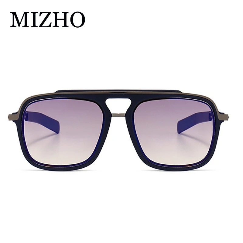 mizho hot tony stark square sunglasses men brand designer retro gradient whole glasses women shades eyewear oculos de sol uv400 free global shipping
