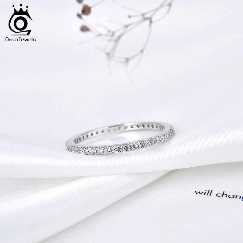 ORSA JEWELS кольцо из стерлингового серебра для женщин Настоящее серебро 925 пробы