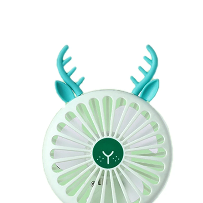 Складной портативный вентилятор Перезаряжаемый и 3 скоростной мини