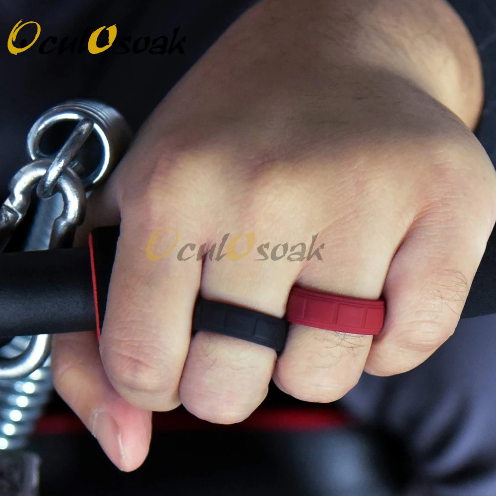 Женское кольцо из экологически чистого силикона модное популярное 8/9/10/11/12/13