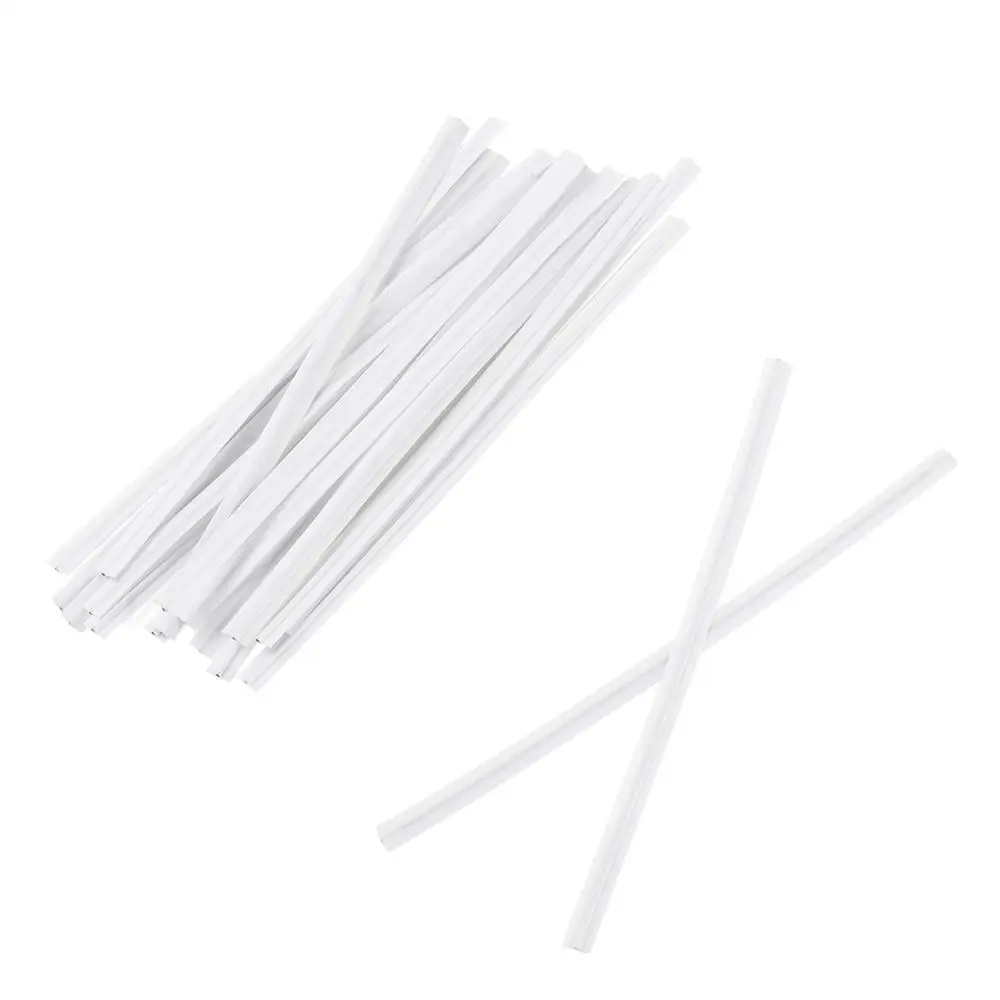 2000 шт. ПЭ пластиковая проволока для носа/стержень самостоятельной сборки белого