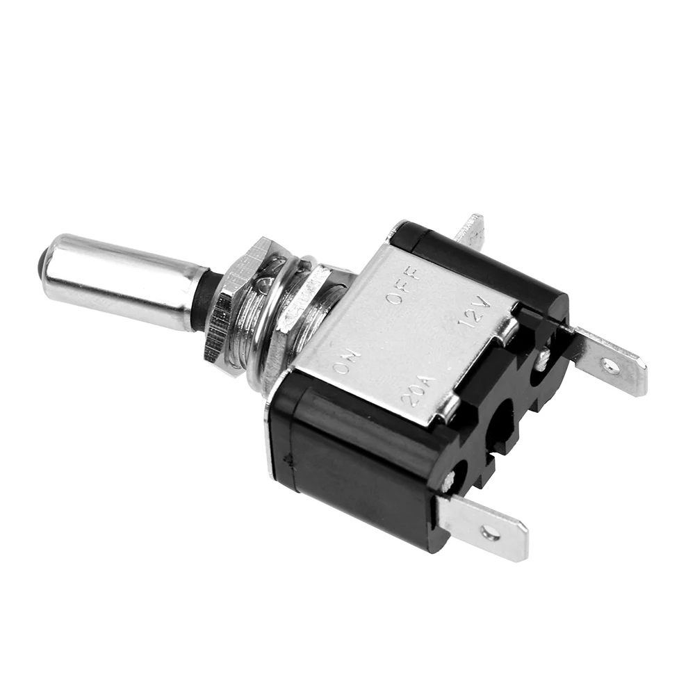 LEEPEE 12V 20A SPST переключатель кулисный светодиодный с защитной крышкой авто крышка