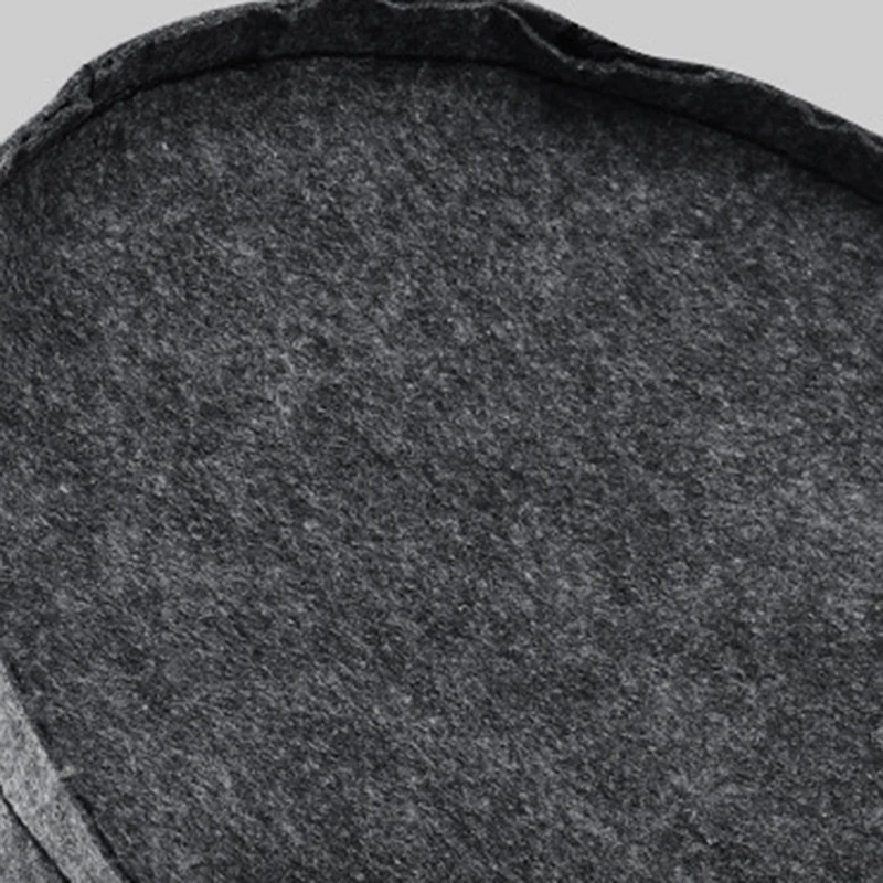 

5Pcs Vegetable Potato Planting Bag Garden Handle Felt Gray Fabric Plant Planting Planting Box