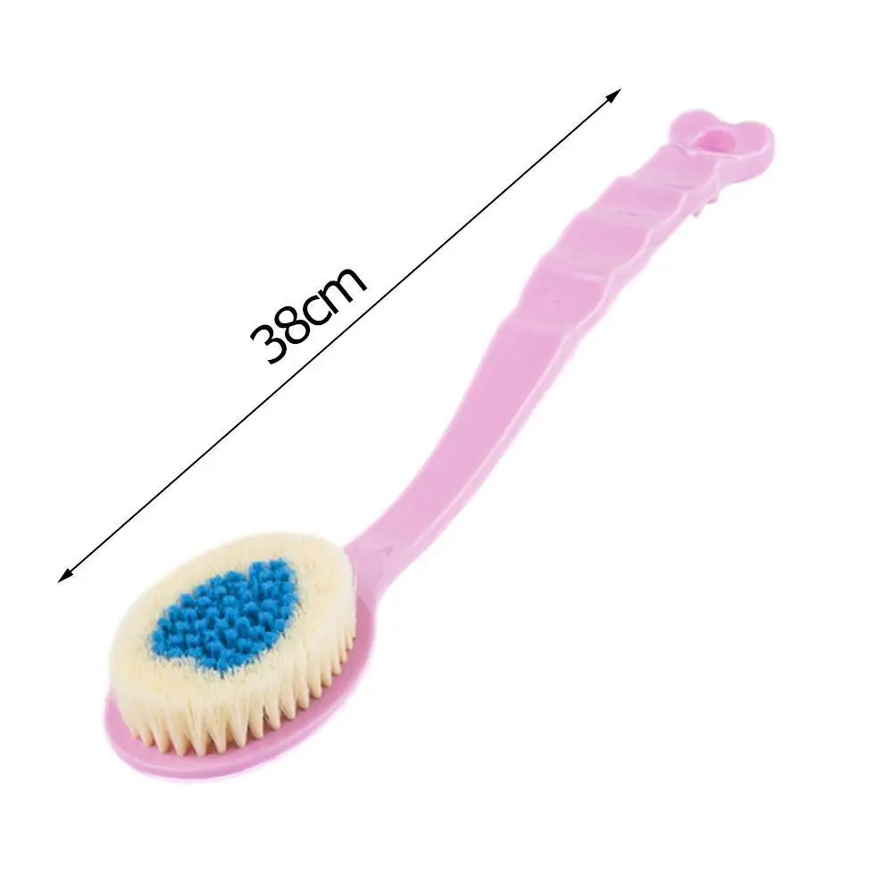 

1Pcs Bath Brush Back Body Bath Shower Scrubber Brushes With Long Handle Exfoliating Skin Massager Brush Bathroom Accessories Hot