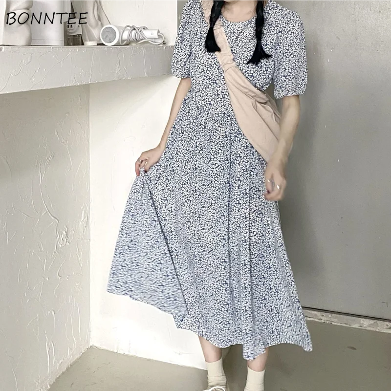 

Женское ТРАПЕЦИЕВИДНОЕ ПЛАТЬЕ С Коротким Рукавом, Элегантное летнее повседневное модное праздничное платье до щиколотки, милое женское По...