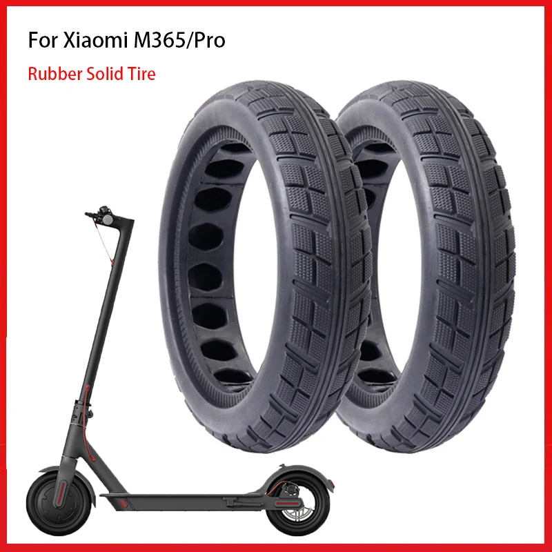 

Прочная шина для скутера Xiaomi M365, амортизационная резиновая колесная шина, прочные шины с отверстиями, амортизатор, непневматическая шина