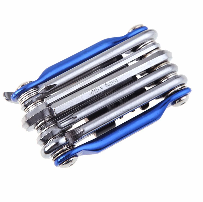 

Portable Mini Bike Multi Repair Cycling Tools Kits Sets Moutain Road Cycle Hex Spoke Screwdriver Tool Wrench Bicycle Accessories