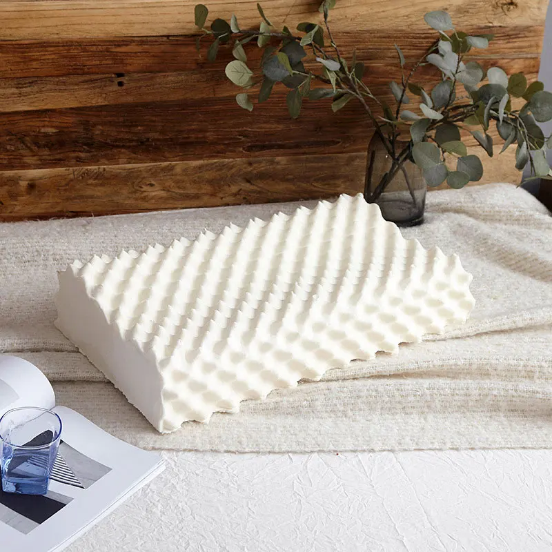 

Pure Latex 60x40 Thailand Pillow Orthopedic Slow Rebound Natural Latex Pillow Remedial Neck Protect Vertebrae Health Care Pillow