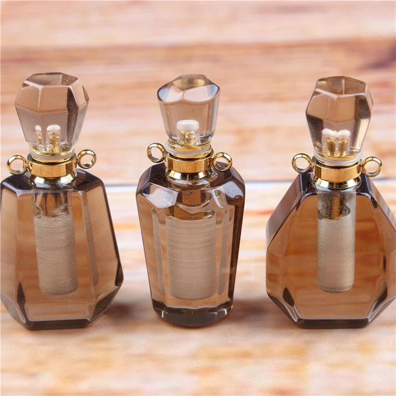 Мини флакон для духов Цитрин 3 мл портативный дорожный косметический контейнер