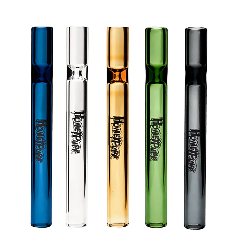 

HONEYPUFF King Size Glass One Hitter 109MM Dugout Pipe Cigarette Holder Smoking Tobacco Herb Pipe Accessories