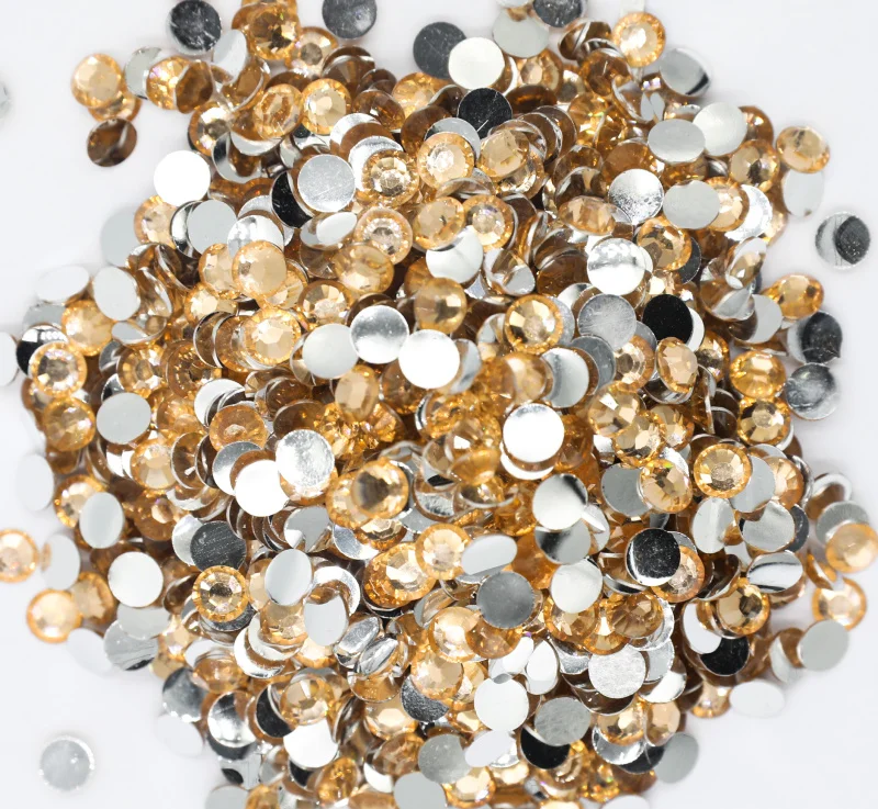 Стразы Lt. Персикового цвета 3 4 5 6 мм стразы с плоской задней стороной без горячей