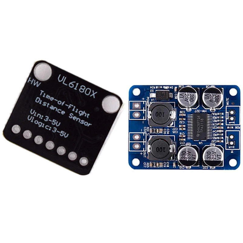 

Hot TTKK 1Pcs Vl6180x Range Finder Optical Ranging Sensor Module & 10Pcs Tpa3118 Pbtl Mono Digital Amplifier Board