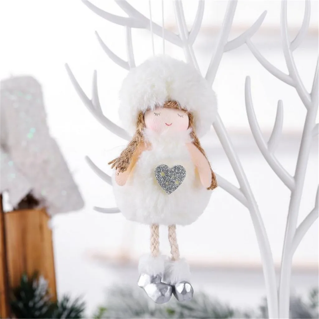 Christmas Hang Decoration Snowman Tree Hanging Ornaments Gift Santa Claus Elk Reindeer Toy Doll Decorations Sep 7 | Дом и сад