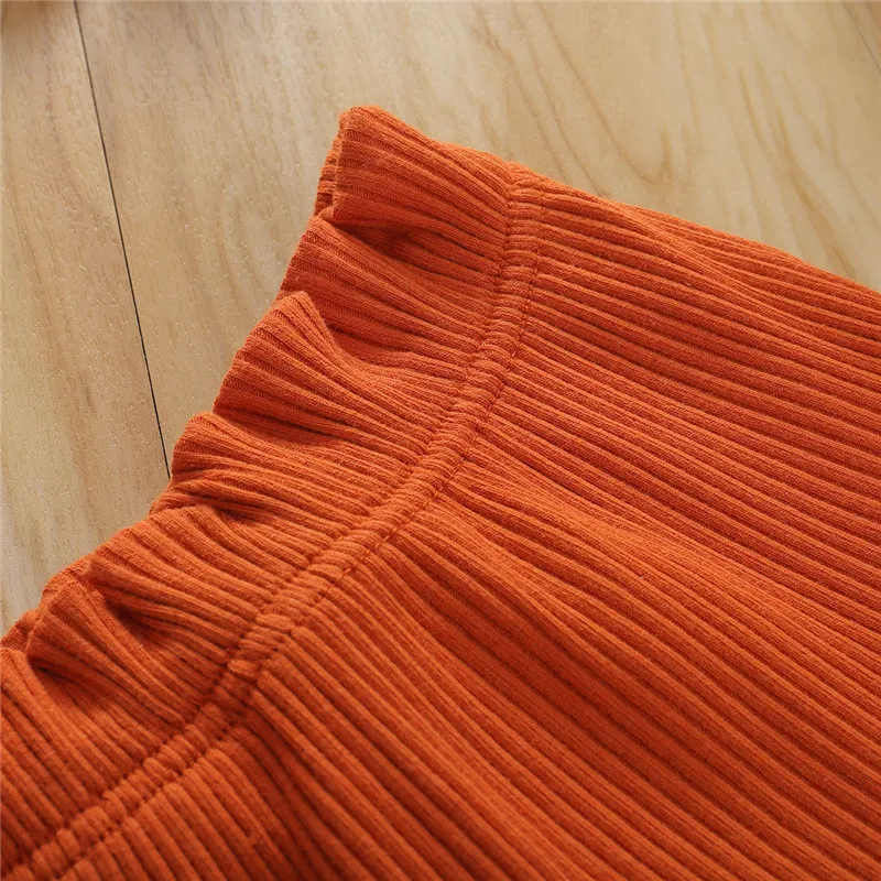

2020 Baby Boy Girl Summer Clothing Infant Newborn Baby Girls 2Pcs Outfits Casual Ribbed Sling Vest Ruffled Crop Top PP Shorts