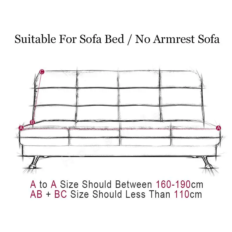 

40 Sofa Bed Cover Universal Sofa Covers for Living Room Couch Cover Cases Without Armrests Furniture Protector Home Decor