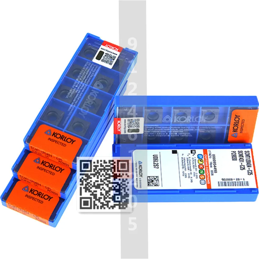 

SCMT120404-C25 PC9030 / SCMT120408-C25 PC9030 SCMT431 SCMT432 KORLOY оригинальные карбидные вставки CNC 10 шт./корт.
