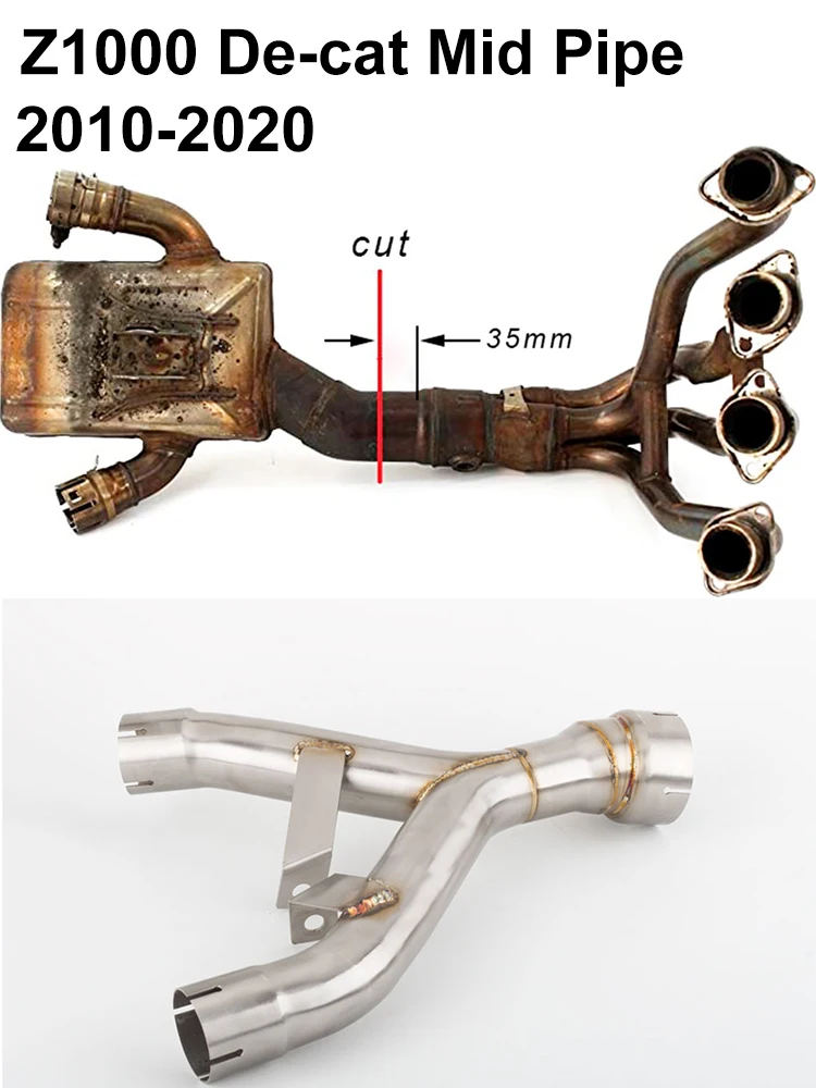 Выхлопная труба для мотоцикла Z1000 Z1000SX 2010-2020 | Автомобили и мотоциклы
