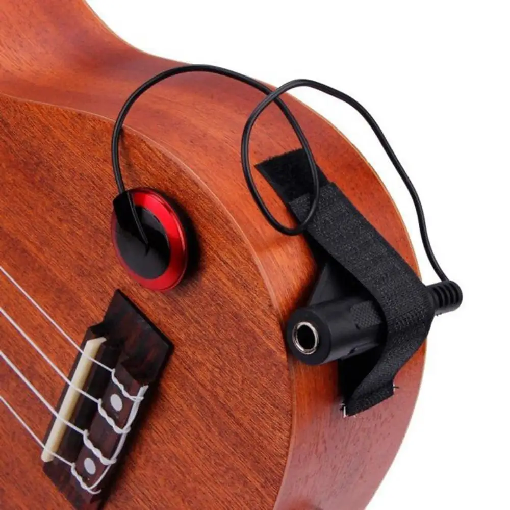 

Portable Piezo Transducer Contact Mic Pickup Copper Pickup For Acoustic Guitar Violin Ukulele String Instrument