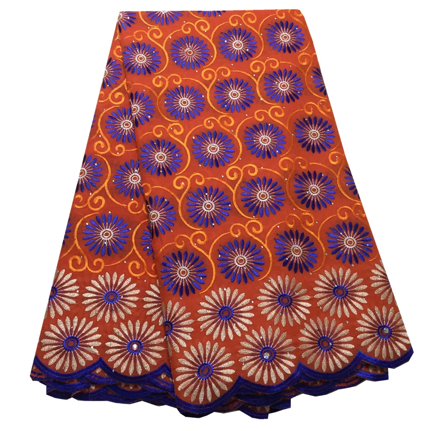 Новое поступление Африканская Хлопковая вуаль кружевная ткань высокое качество