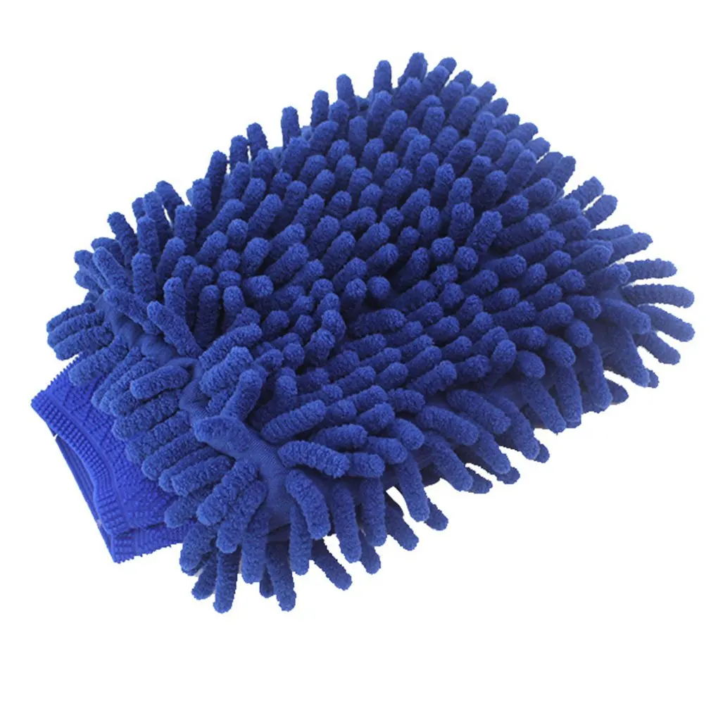 

Car Chenille Car Cleaning Gloves Double-Sided Coral Car Washing Gloves Multi-Function Car Washing Tools Random Color