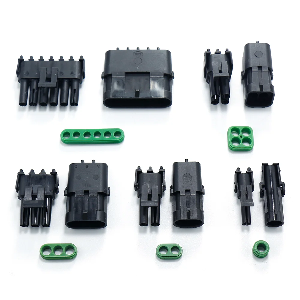258 шт. автомобильный Водонепроницаемый Электрический соединители проводов на