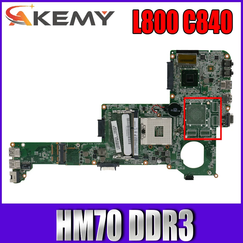 

Материнская плата для ноутбука Toshiba M800, L800, C840