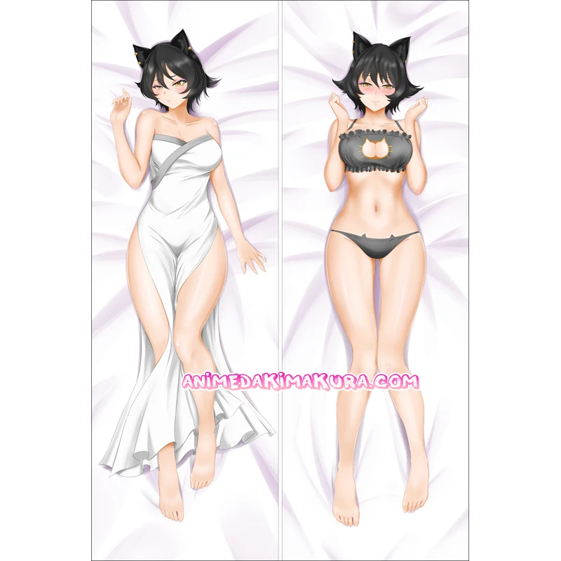 RWBY Dakimakura Kali Belladonna аниме девушка длинная подушка для объятий чехол