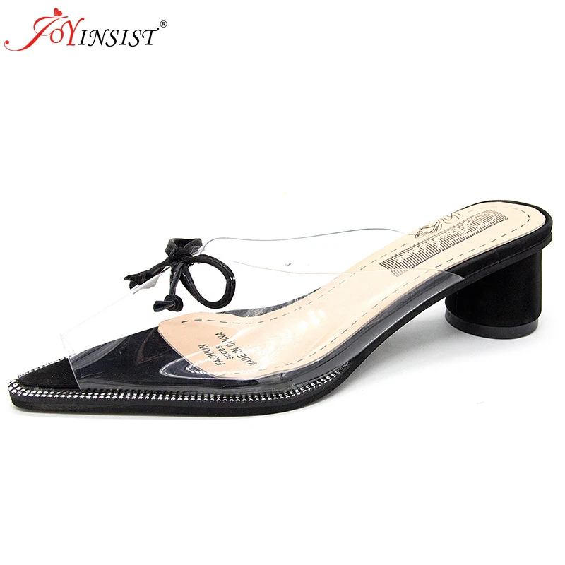 Женские прозрачные босоножки на высоком каблуке с открытым носком для вечеринки