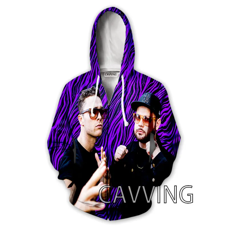 CAVVING 3D рисунок Royal крови группа толстовки с капюшоном на молнии Толстовка Harajuku