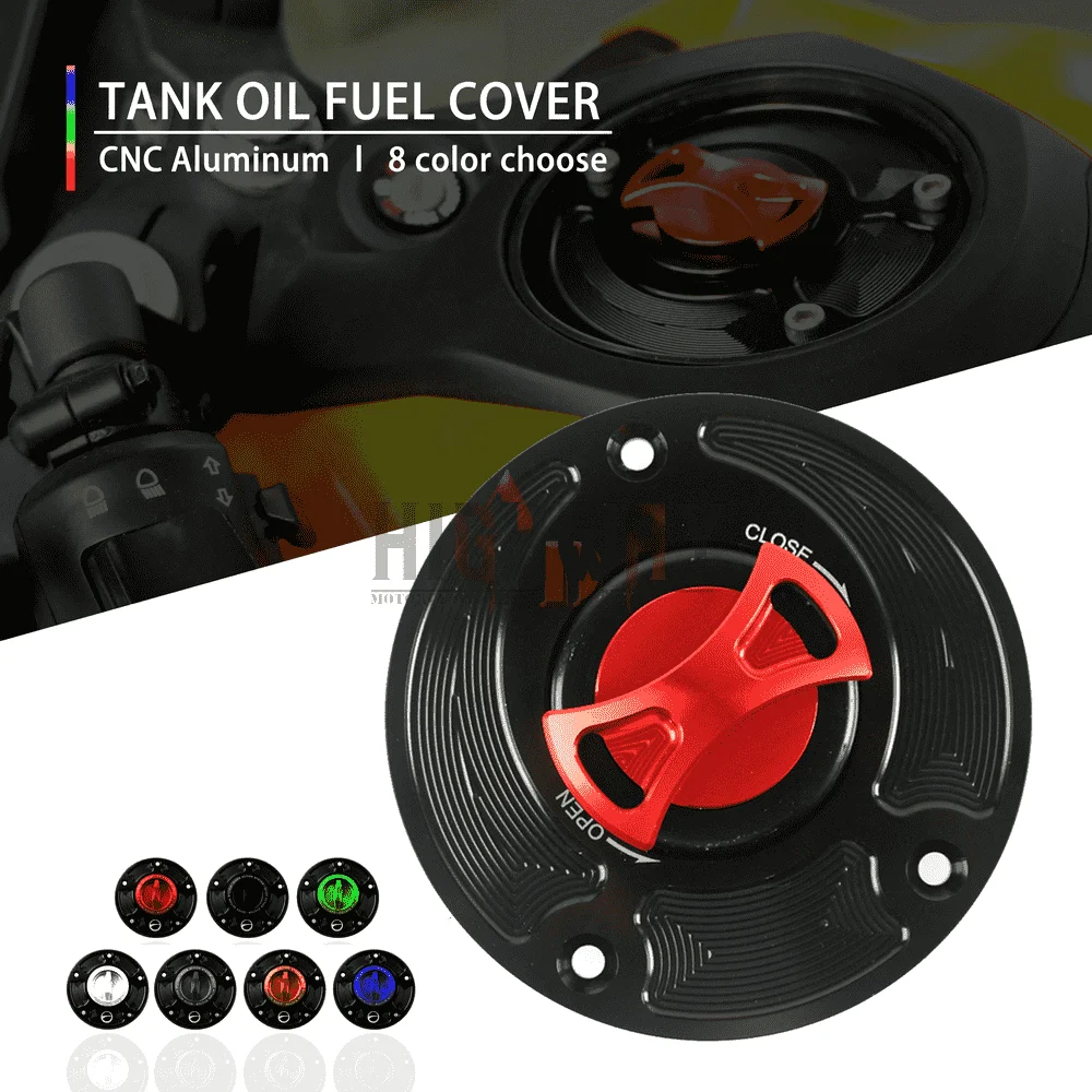 

Motorcycle Accessories Keyless Fuel Tank Cap Gas Oil Tank Cover Case Accessories For Honda CBR250RR CBR250 RR 1990-1996
