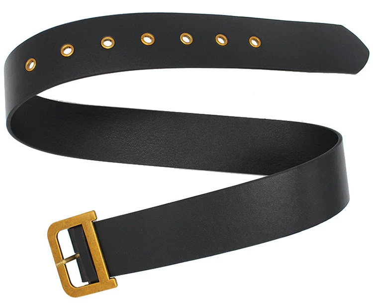 

Women Vintage Pu Leather Belts Female Fashion Pin Buckle Decorate Waistband For Dress Jewelry Accessories Gifts Ceinture Femme