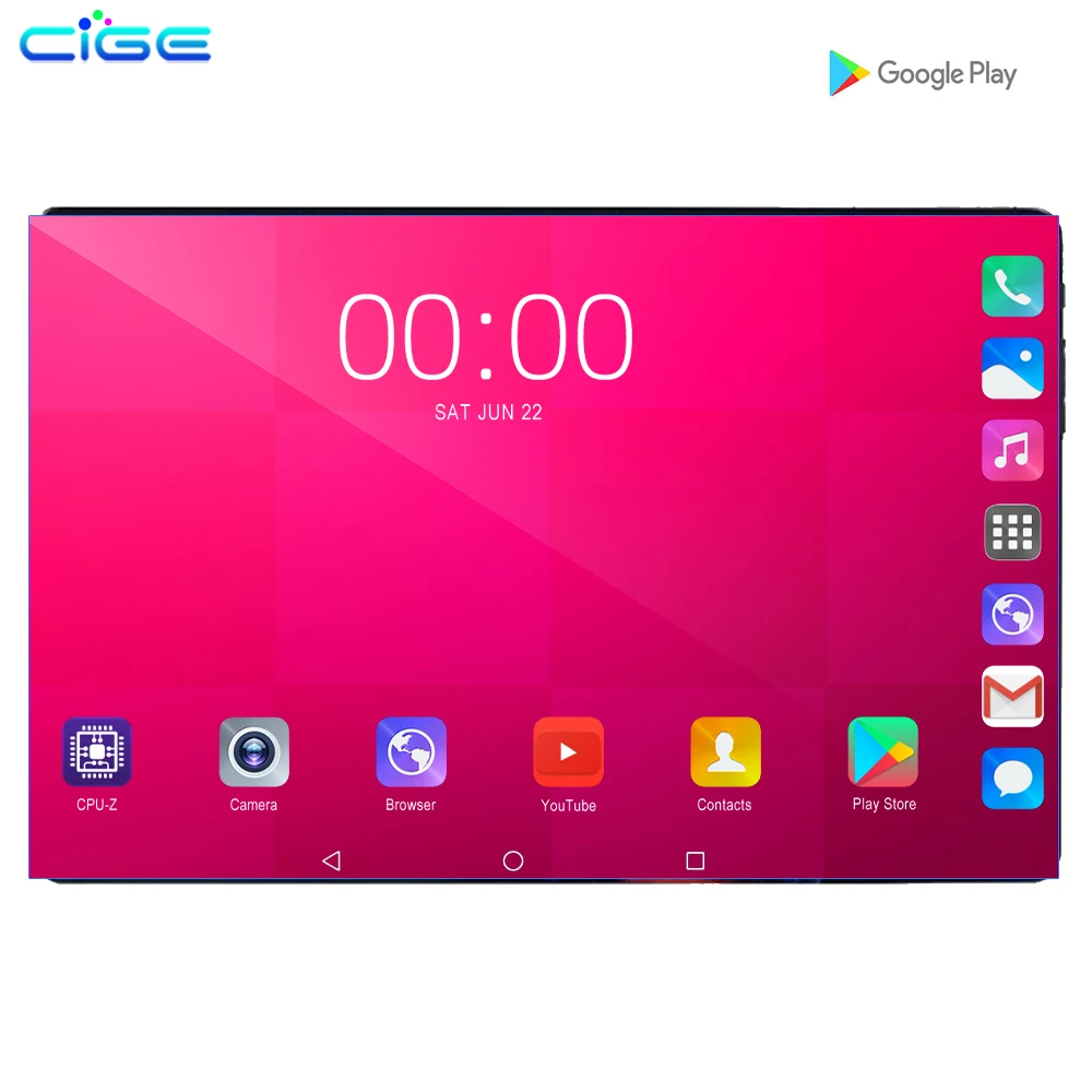 10 1 дюймовый планшетный ПК Восьмиядерный оригинальный мощный Android 9 0 6 ГБ ОЗУ 128 Гб